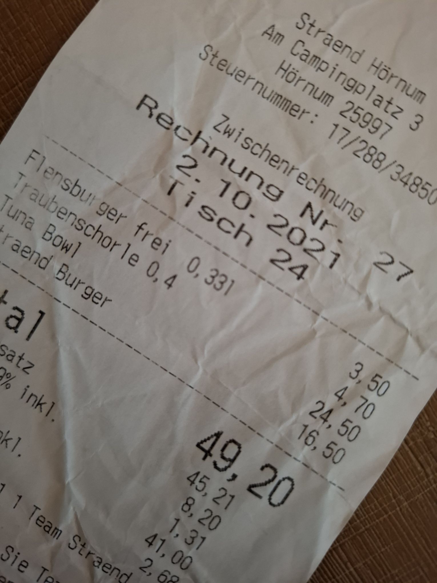 Genießer MARCUS WENZEL beim Dinner im STRÆND auf Hörnum – Inselgefühl auf höchstem Niveau