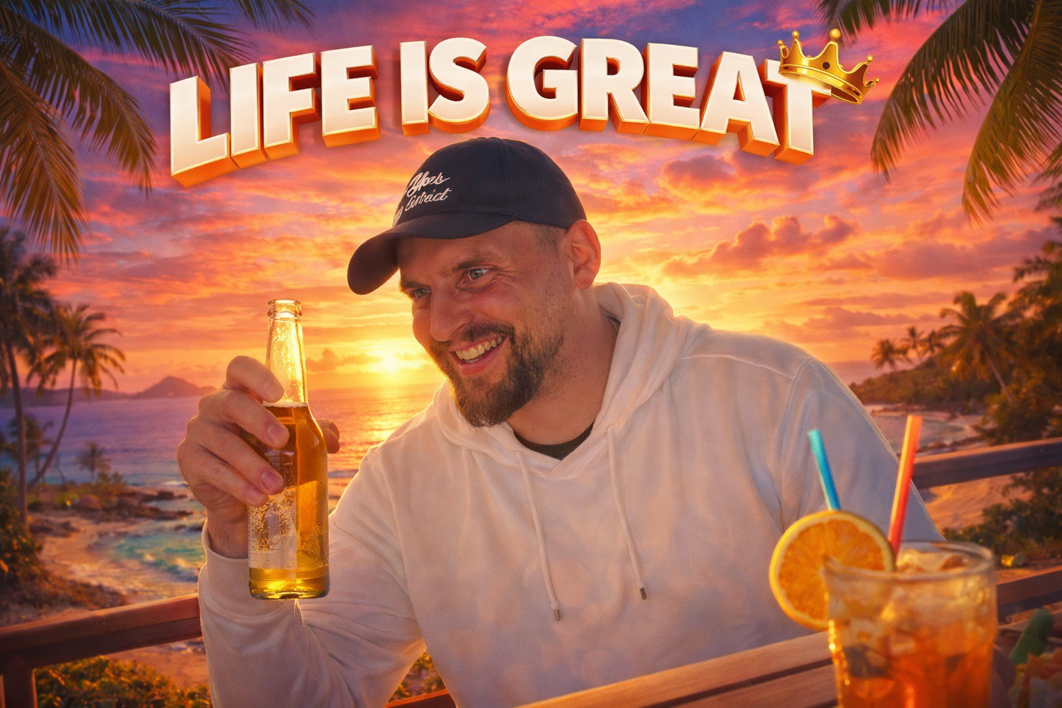 MARCUS WENZEL: Life is great!