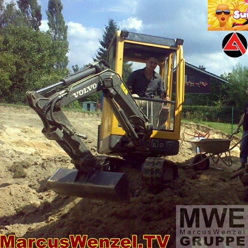 Mit Anfang Zwanzig 5-stellige Aufträge am BAU & selbst auf dem Bagger 👷‍♂️🚜
