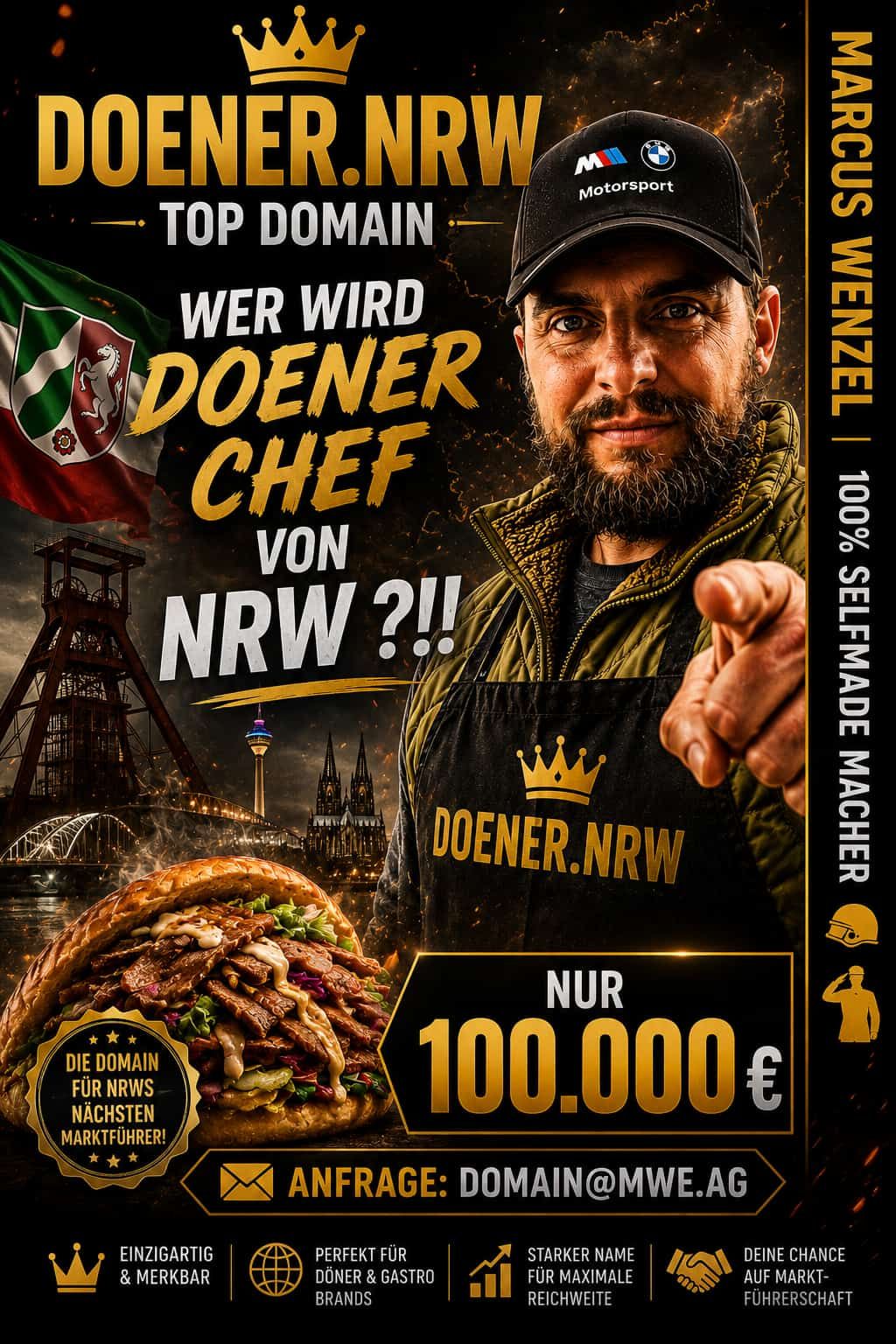 🌯 DOENER.NRW 👑 FOR SALE