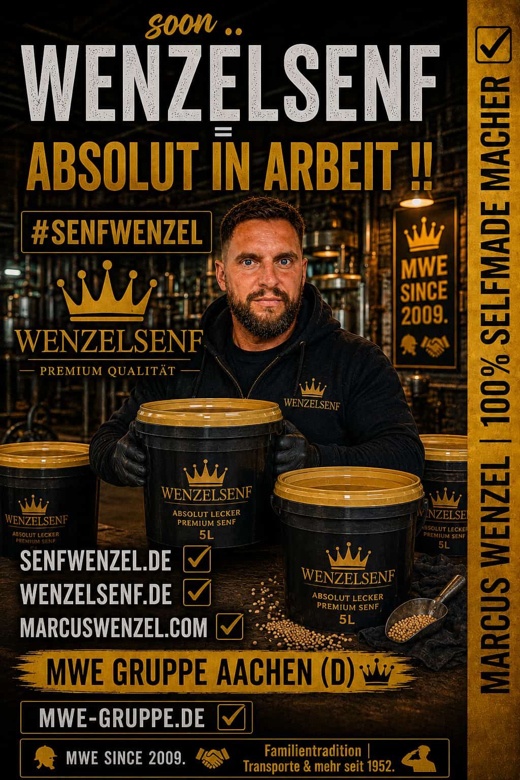 WENZELSENF | SENFEIMER auf dem Weg zum Erfolg
