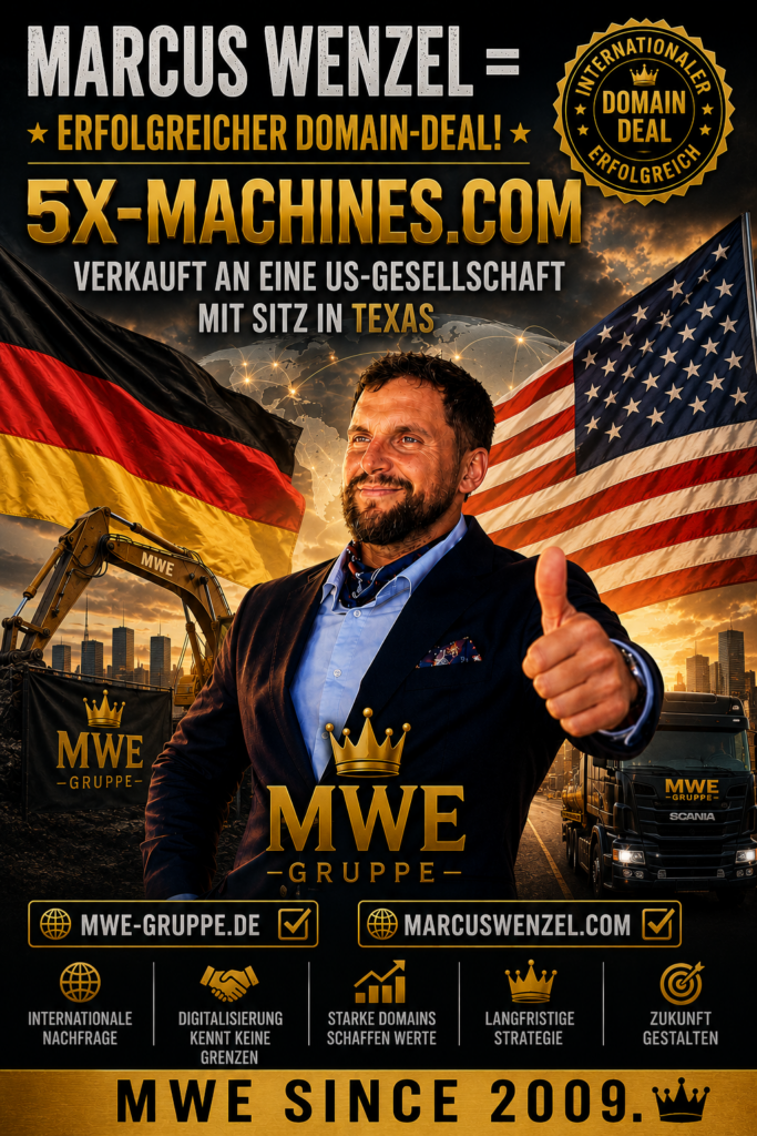 5X-MACHINES.COM Domain Deal erledigt