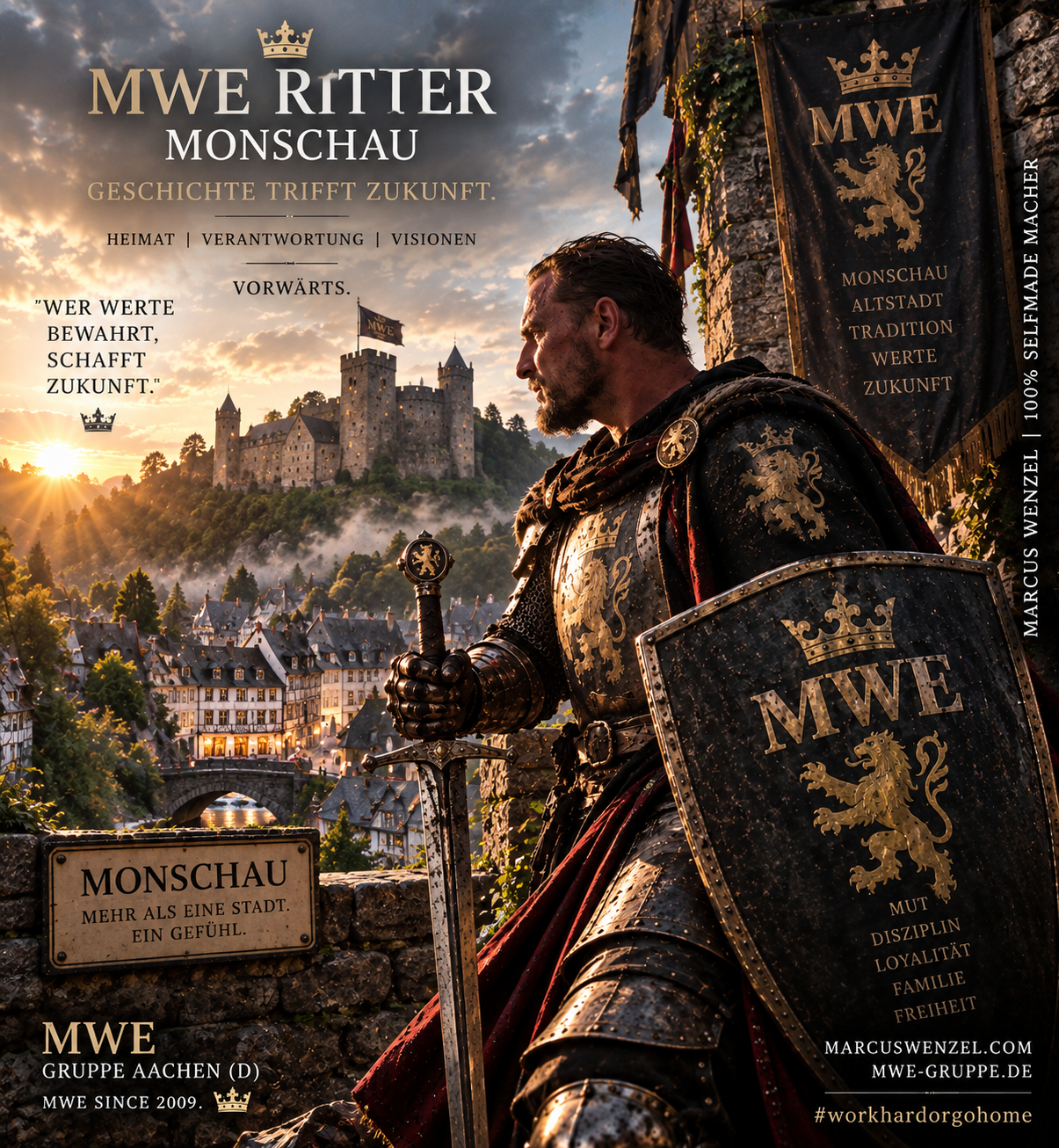 MWE RITTER MONSCHAU 👑 | Heute selbst Immobilieneigentümer in der ehrwürdigen Monschauer Altstadt